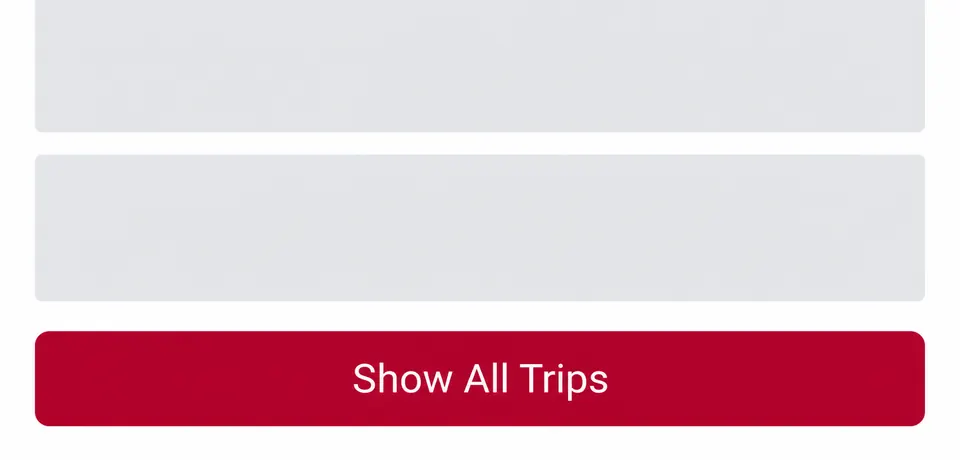 Show All Trips button at the bottom of the CGI history page
